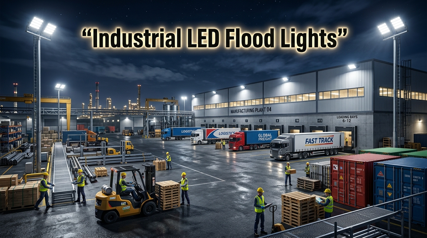Industrial LED Flood Lights for Modern Commercial and Industrial Spaces