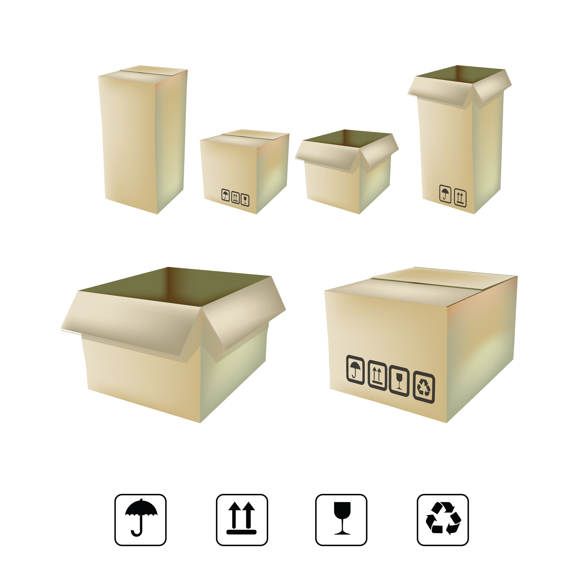 Cardboard Box Dimensions Guide for Shipping, Storage, Product Packaging, Mailer Box, and Moving Box
