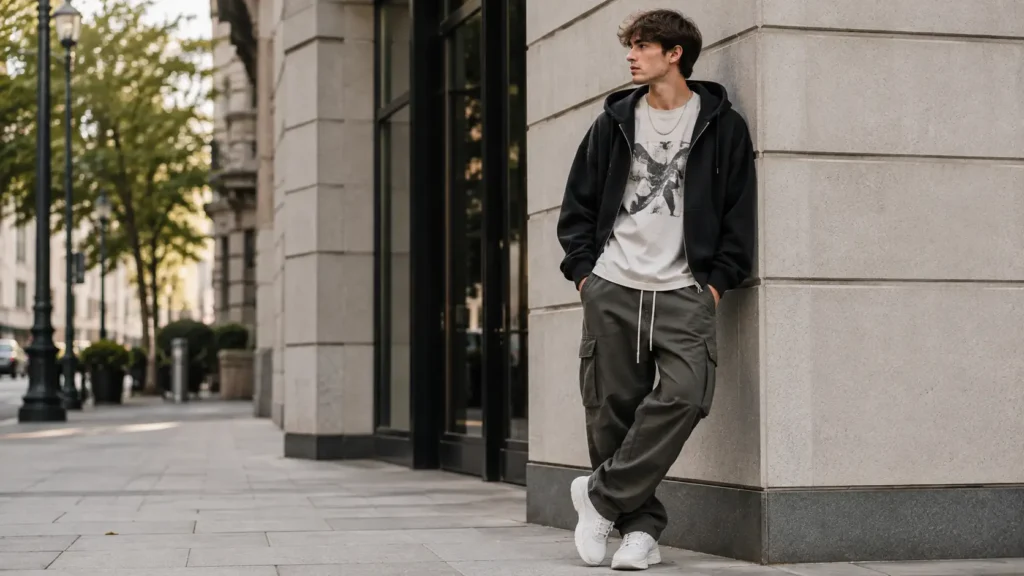 Urban Reverie by the Concrete Wall
